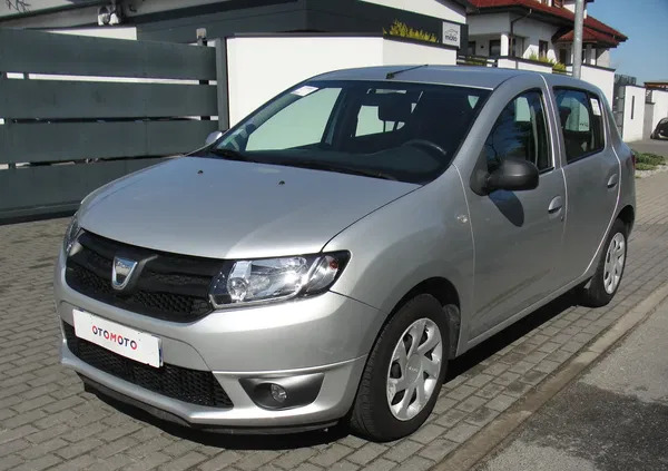 wielkopolskie Dacia Sandero cena 9800 przebieg: 79000, rok produkcji 2012 z Maszewo